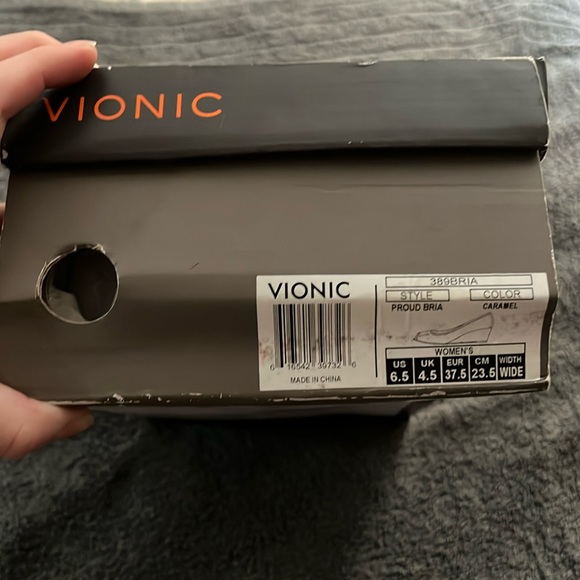 Vionic: Proud Bria Wedge (Caramel) - Picture 8 of 16